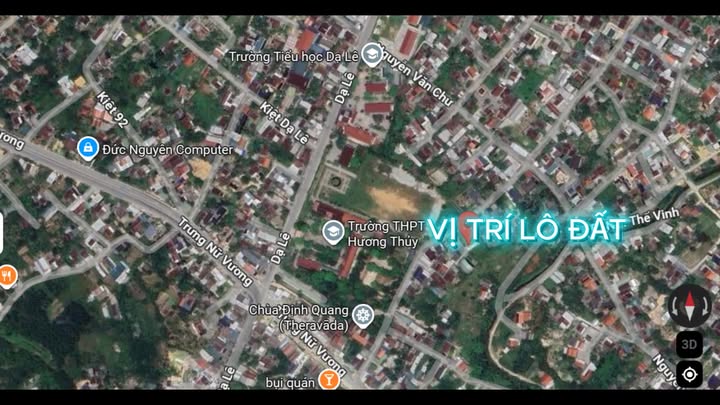 Đất nền Thủy Phương 106,4m² giá 1,35 tỷ - Hai mặt tiền thoáng đãng