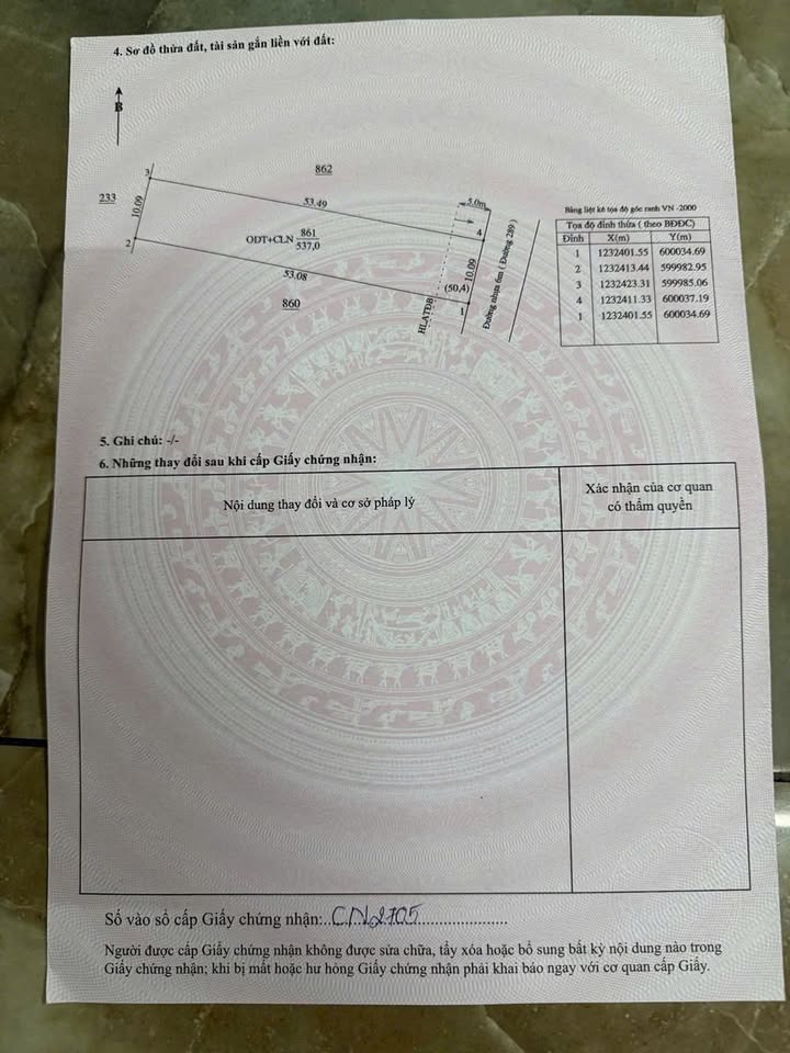 Đất nền Chánh Phú Hòa 530m² giá 4 tỷ - Cơ hội đầu tư lợi nhuận cao!