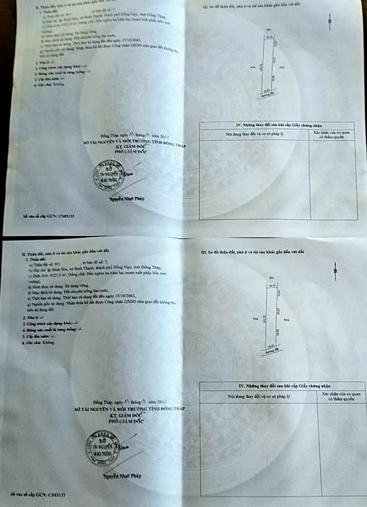 Bán đất ruộng tại Hồng Ngự, Đồng Tháp - Diện tích 7ha, giá từ 140 triệu/công