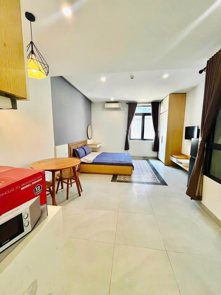 Căn hộ Studio Quận Sơn Trà, Đà Nẵng 5,5 triệu - Full nội thất mới, thoáng mát!