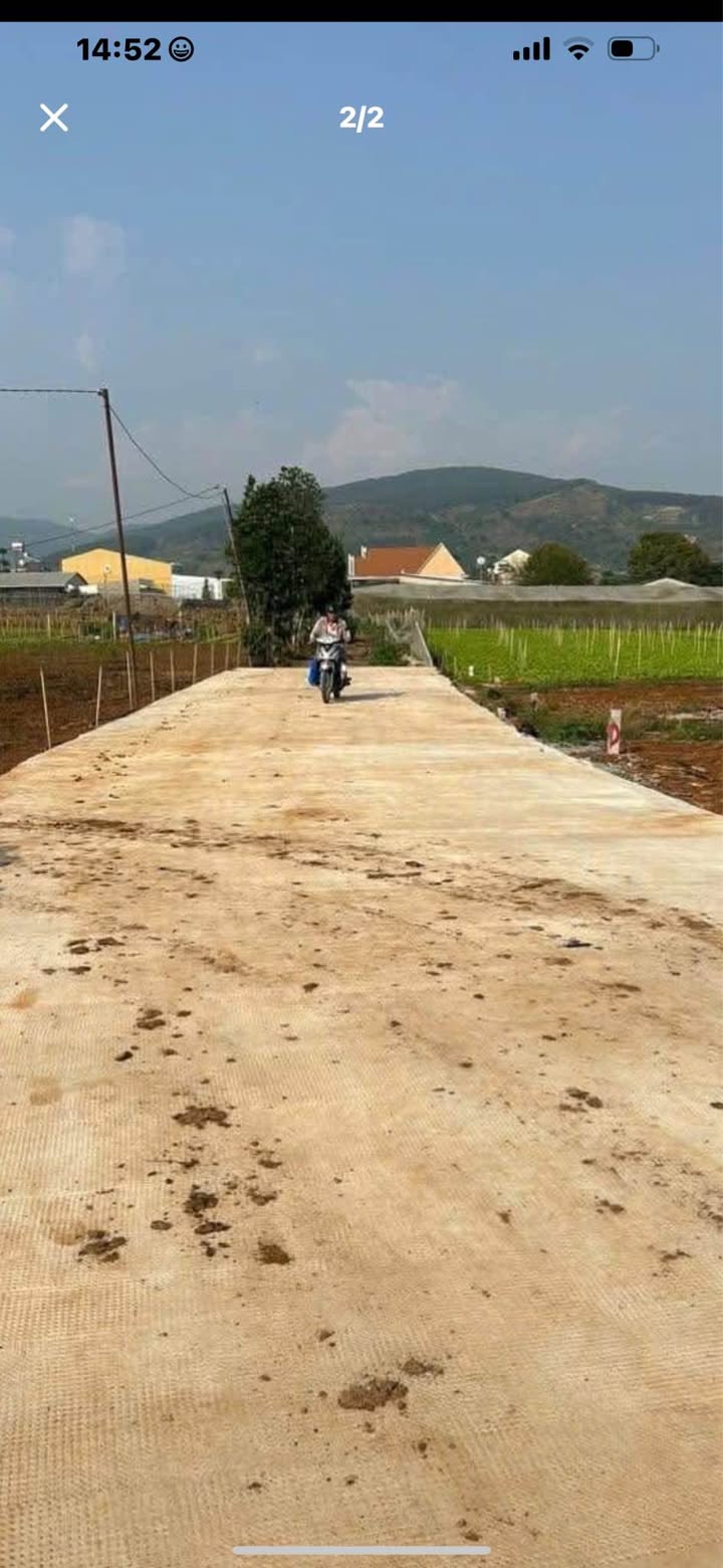 Bán đất Cư Xá Liên Hiệp, Đức Trọng, Lâm Đồng 156m² giá 1.19 tỷ - Đường bê tông 2 ô tô né nhau!
