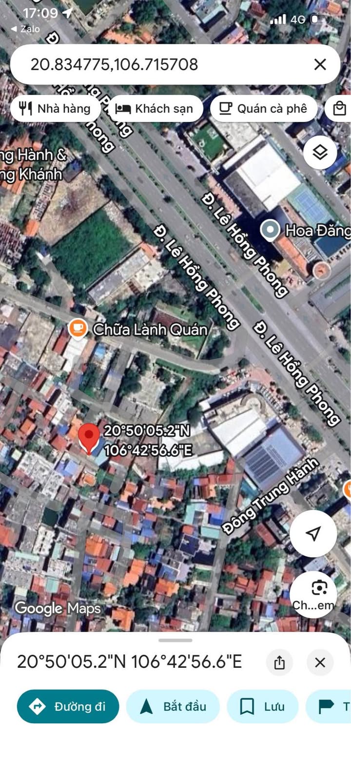 Nhà 3 tầng Lê Hồng Phong, Vĩnh Bảo 42m² giá 2.85 tỷ - Chính chủ bán gấp!