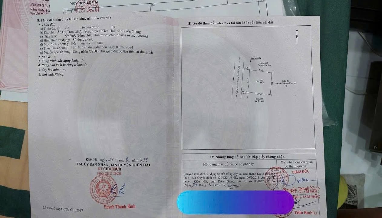 Đất và nhà tại đảo Nam Du 185m² giá 1.9 tỷ - View biển tuyệt đẹp!