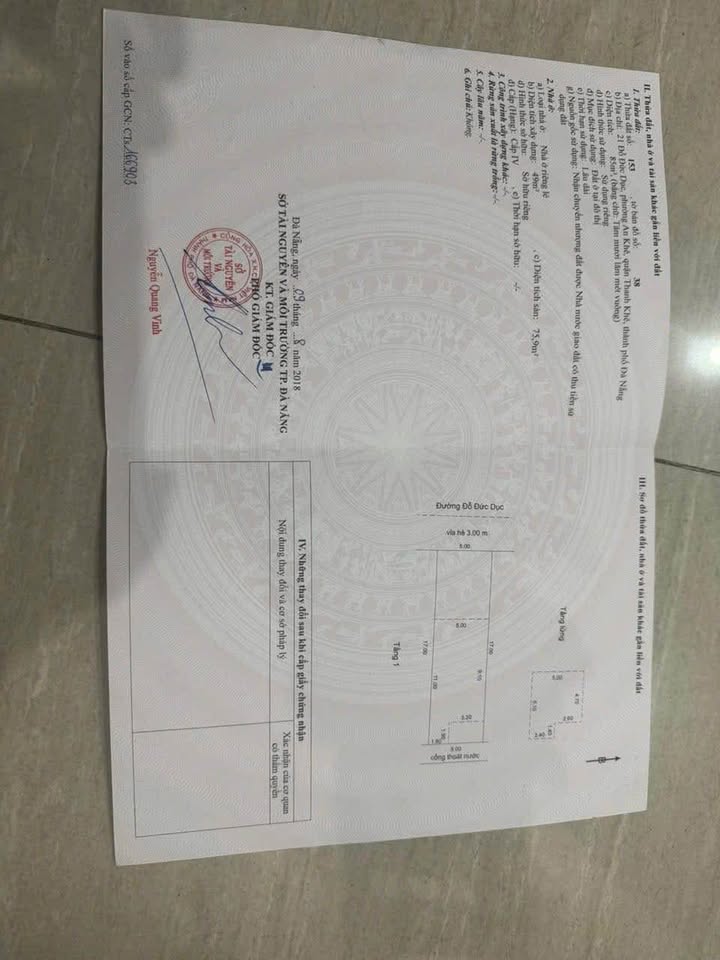 Nhà cấp 4 Đỗ Đức Dục, Hòa Thọ Tây 85m² giá 5.15 tỷ - Chính chủ bán gấp!