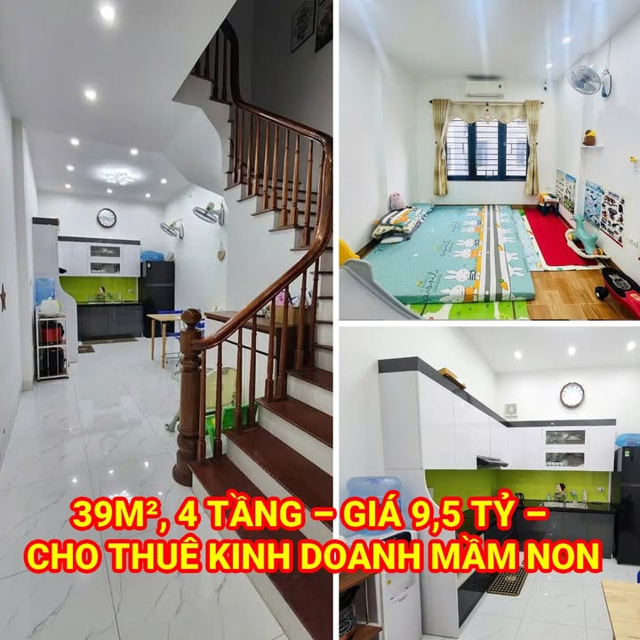 Nhà 4 tầng Lê Quang Đạo, Mỹ Đình 39m² giá 9,5 tỷ - Đầu tư sinh lời ngay!