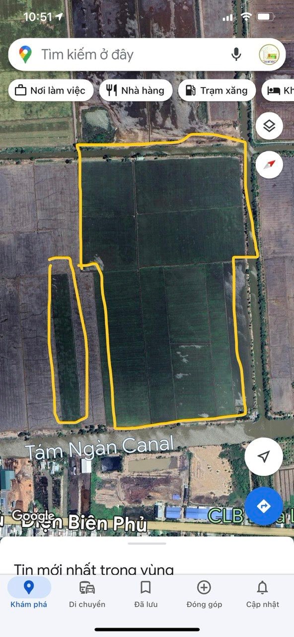 Đất nông nghiệp 19,1ha tại xã Vĩnh Gia, An Giang - Cơ hội đầu tư hấp dẫn!