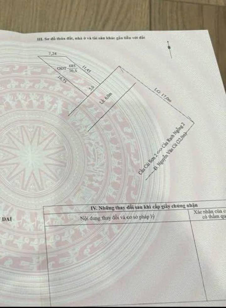 Nhà mặt tiền Nguyễn Văn Cừ nối dài Quận Ninh Kiều 70m² giá 9.2 tỷ - Vị trí vàng thuận lợi kinh doanh!