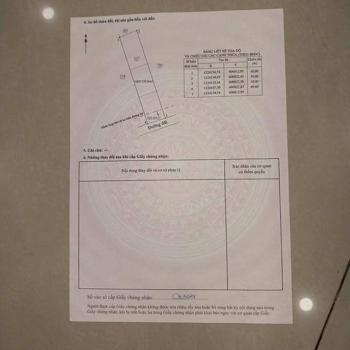 Đất nền Tân Hiệp, Dĩ An 155m² giá 4 tỷ - Vị trí siêu đẹp, cơ hội đầu tư lý tưởng!