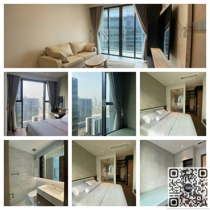 Căn hộ cao cấp The Crest - Metropole View, 83m² giá 45 triệu - View quận 1 lung linh đêm!