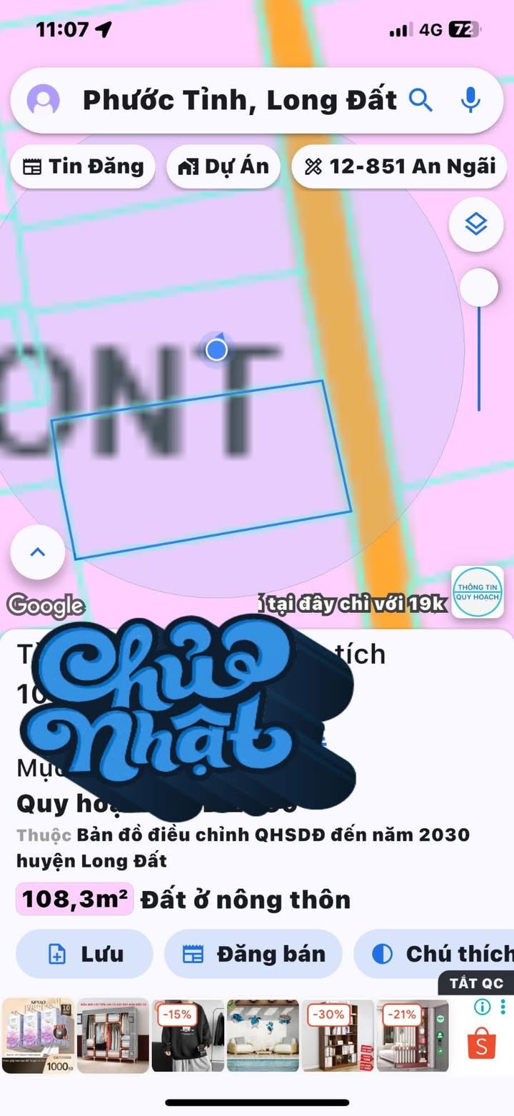 Nhà cấp 4 tại xã Phước Tỉnh, huyện Long Đất, 101m² giá 2.4 tỷ - Chính chủ bán gấp!