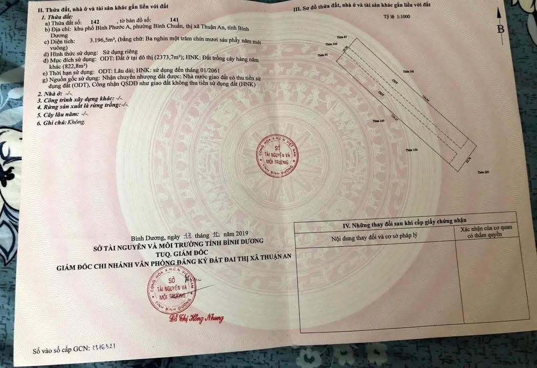 Đất thổ cư 3196m² tại Lê Thị Trung, Thuận Giao - Giá thỏa thuận hấp dẫn!