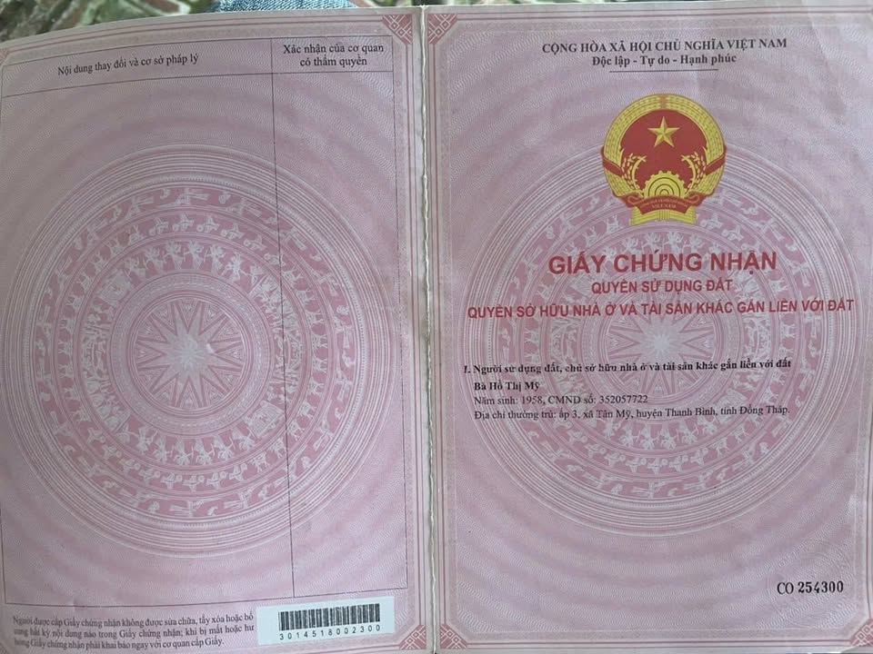 Nhà cấp 4 mặt tiền Đường Võ Văn Kiệt, Thanh Bình, 102m² chỉ 950 triệu - Cơ hội đầu tư tuyệt vời!