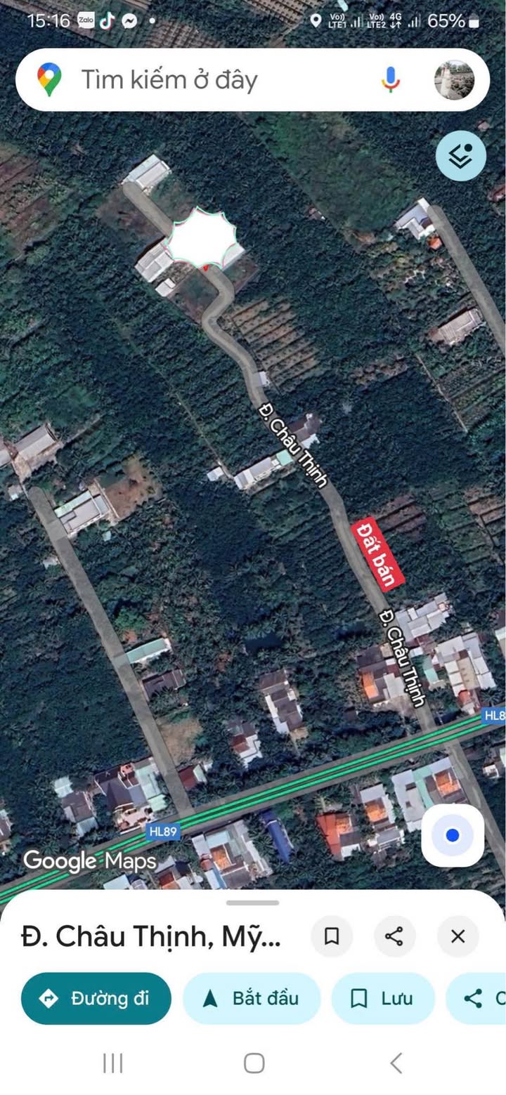 Đất nền Khu Phố Bình Lợi, Mỹ Phong 184.8m² giá chỉ 599 triệu - Cơ hội đầu tư tuyệt vời!