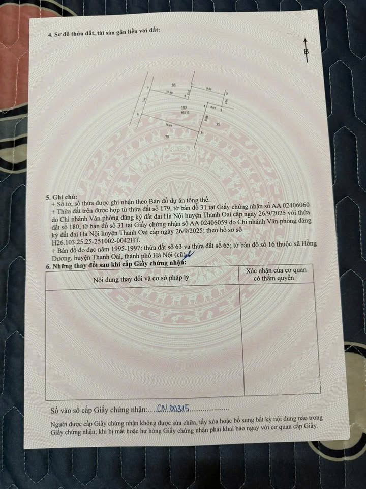 Đất nền 167.5m² tại Phương Nhị, Thanh Oai - Đường ô tô vào, giá chỉ 5.025 tỷ!