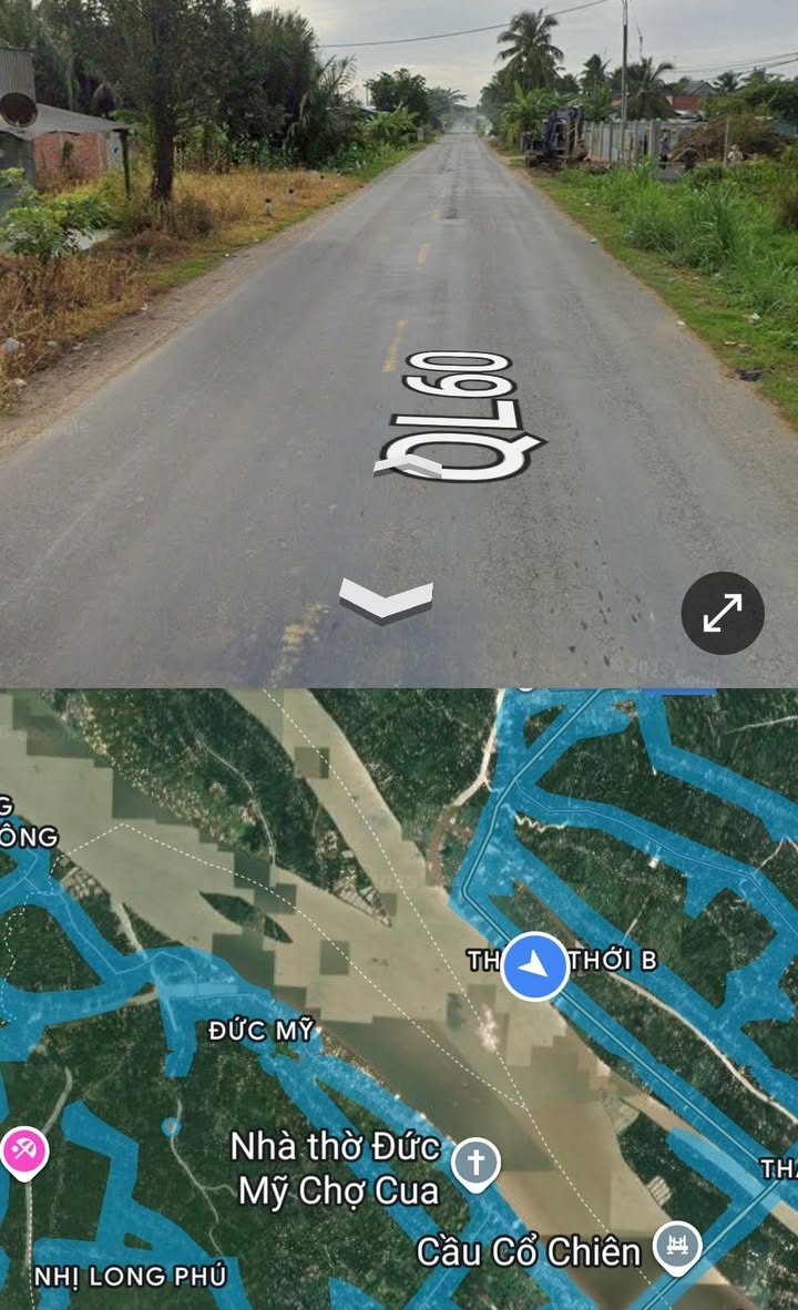 Đất nền 31x70m mặt tiền QL60, Xã Thành Thới A, 5.778 tỷ - Đầu tư sinh lời ngay tại trung tâm khu công nghiệp!