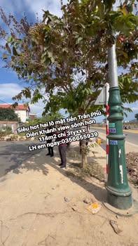 Đất nền mặt tiền Trần Phú, Diên Khánh 130m² - Pháp lý rõ ràng, view sông cực đẹp!