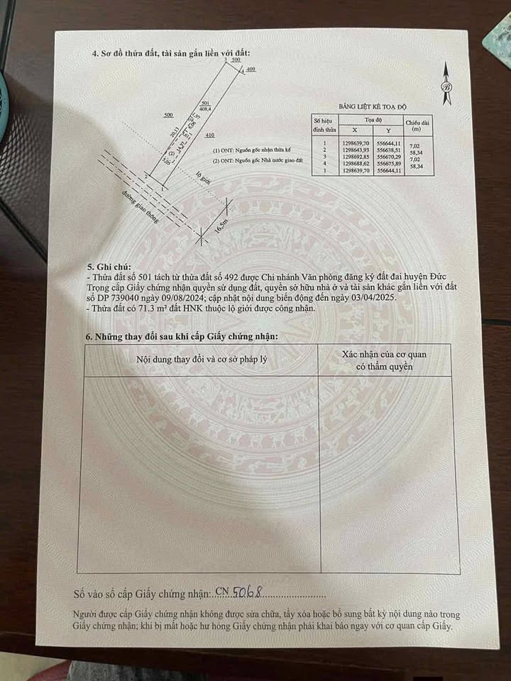 Đất nền xã Tân Hội, huyện Đức Trọng 406m² giá 1.5 tỷ - Đầu tư lý tưởng!