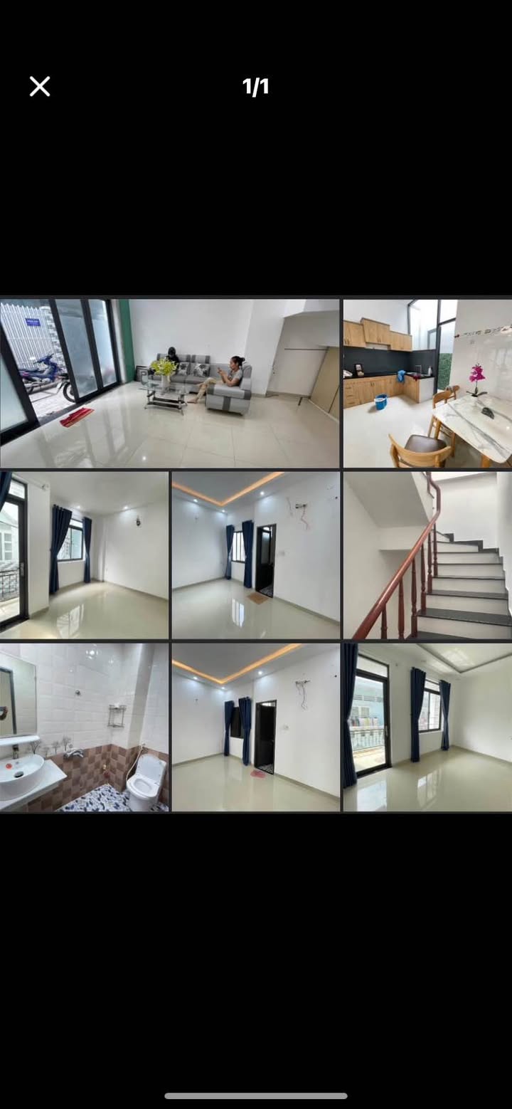 Nhà cho thuê đường Xô Viết Nghệ Tĩnh, 3 phòng ngủ, giá 9 triệu - Nhà mới đẹp, gần mặt tiền!