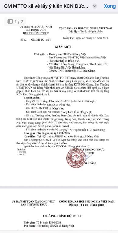 Đất thổ cư 450m² tại Đức Giang - Bắc Giang chỉ 3 tỷ - Cơ hội đầu tư hấp dẫn!