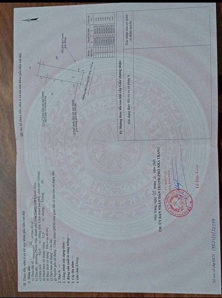 Đất tặng nhà cấp 4 đường Hậu Giang, Nha Trang 92.9m² giá 7 tỷ - Vị trí vàng kinh doanh!