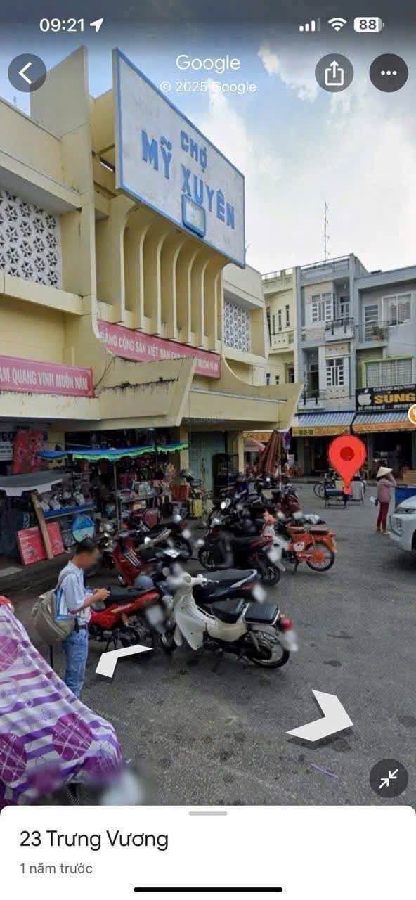 Nhà 2 mặt tiền Phan Thanh Giản, Mỹ Xuyên, 91m² chỉ 999 triệu - Đầu tư sinh lời!