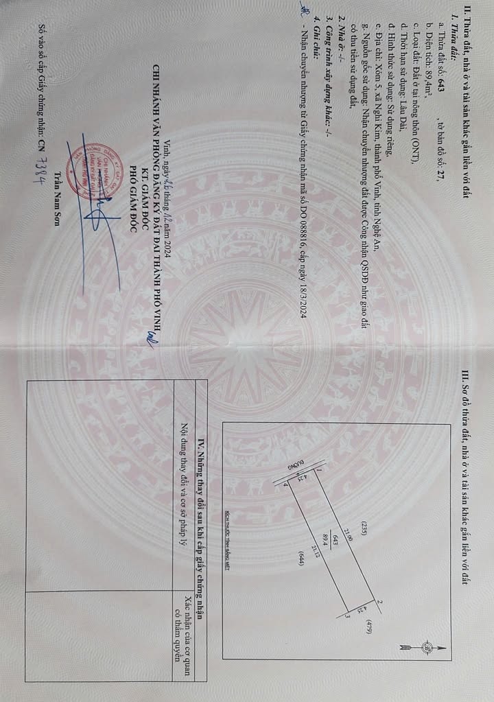 Đất nền Xóm 5, Nghi Kim 89m² giá chỉ 2 tỷ - Cơ hội đầu tư hiếm có!