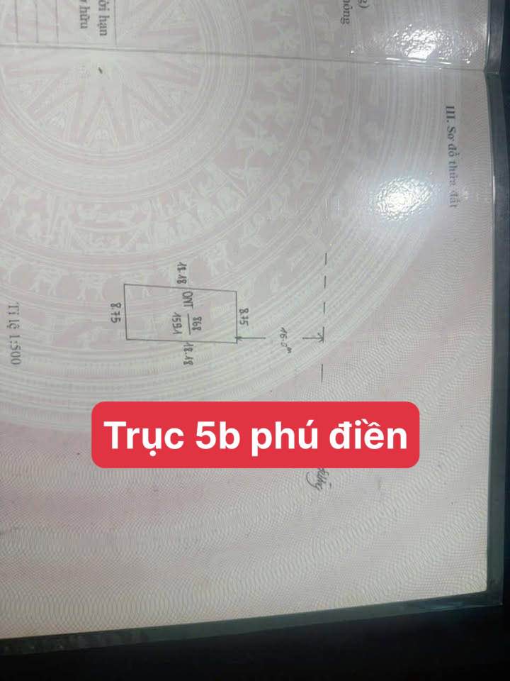 Đất nền Phú Điền, Nam Sách 159m² giá 1 tỷ - Đầu tư sinh lời tại vị trí đắc địa!