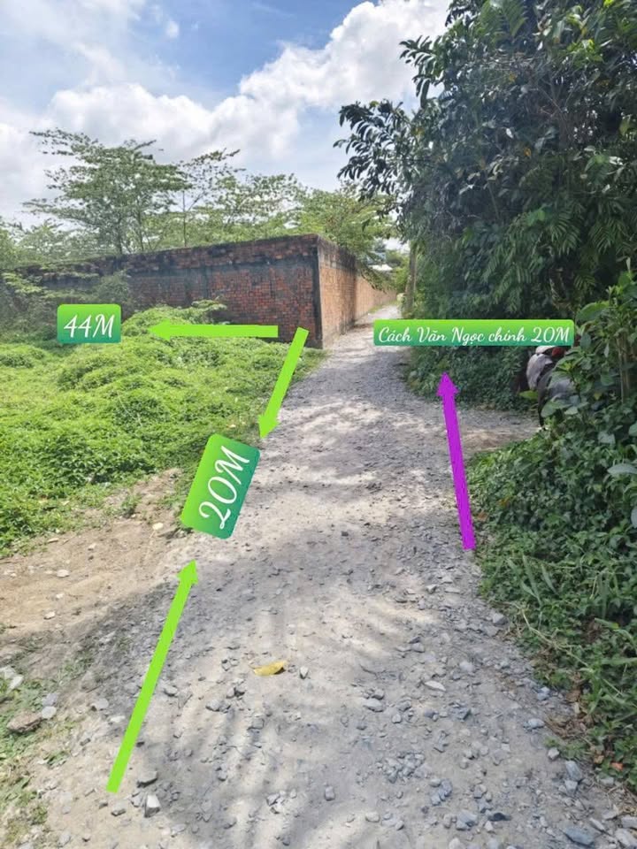 Đất nền Hẻm 434 Văn Ngọc Chính, 993m² giá 1.6 tỷ - Cơ hội đầu tư tuyệt vời!