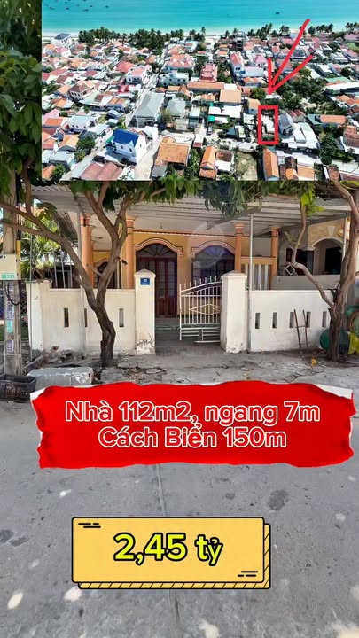 Nhà phố 112m² Phường Đông Hải, 2.45 tỷ - Cách bờ kè biển chỉ 150m!