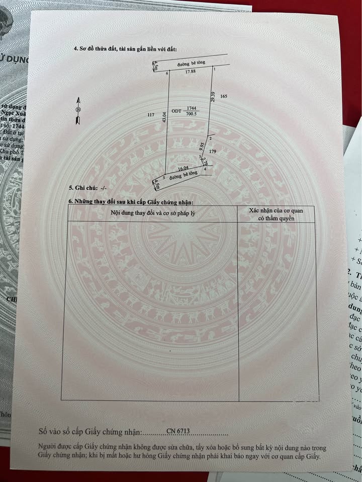 Đất nền 2 mặt tiền phường Thanh Điền 731m² giá 2.9 tỷ - Đầu tư sinh lời ngay!