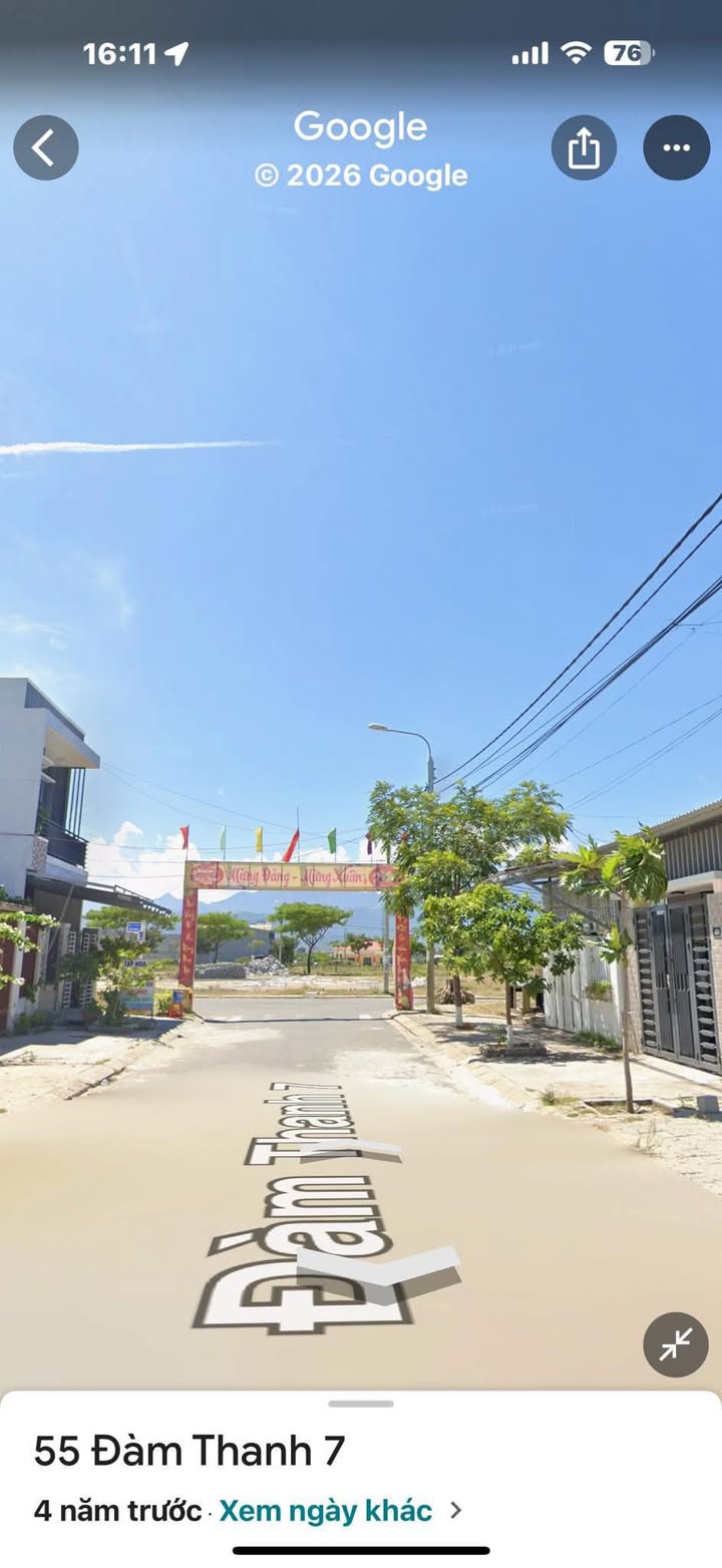 Lô đất đẹp Đàm Thanh 7, Hòa Hiệp Nam, Đà Nẵng 102.5m² - Gần bệnh viện Gia Đình 2!