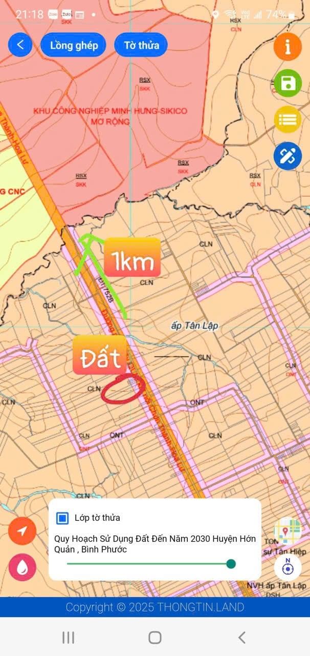 Đất thổ cư 8000m² Đường 72 SINICO mở rộng - Giá chỉ 1.7 tỷ!