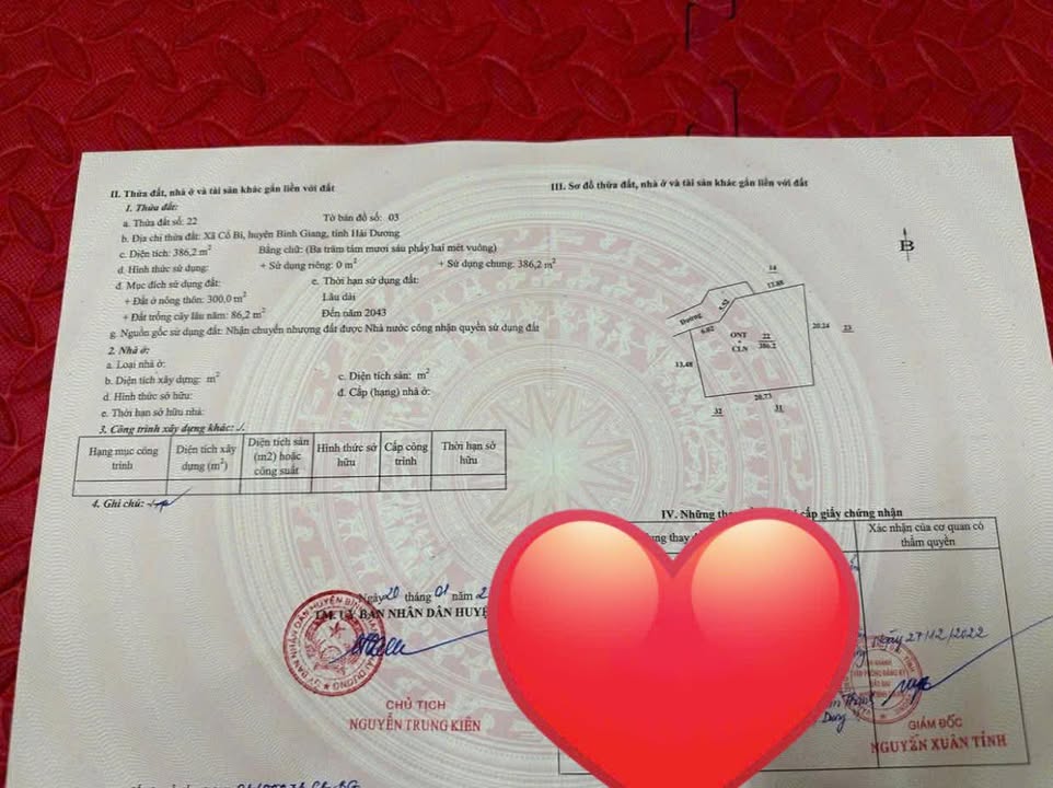 Đất thổ cư Cam Xá, Cổ Bì 386m² giá 2.7 tỷ - Đầu tư sinh lời ngay!