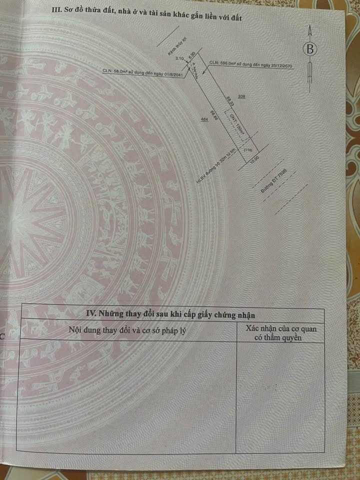 Đất nền 654m² tại Bù Đốp, Bình Phước - Sổ hồng chính chủ, giá 160 triệu