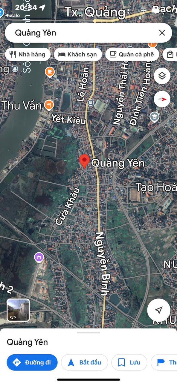 Đất nền Khu phố 8, Phường Quảng Yên 75m² - Ô tô vào tận đất, giá thỏa thuận!