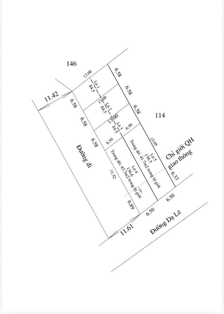 Đất nền Dạ Lê, Hương Thủy 84.5m² giá 5xx triệu - Pháp lý rõ ràng, đầu tư sinh lời!