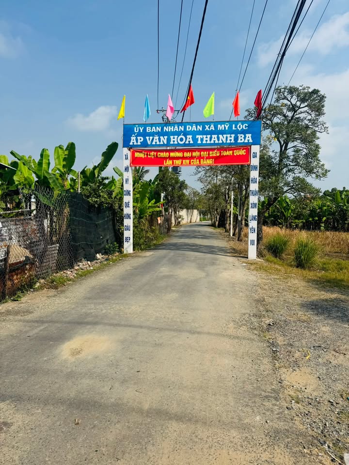 Đất thổ cư tại xã Mỹ Lộc, huyện Cần Giuộc, 140m² giá 1.1 tỷ - Đầu tư sinh lời ngay!