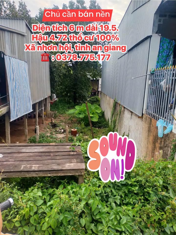 Đất nền Nhơn Hội, An Phú 117m² giá 550 triệu - Sổ đỏ chính chủ, thổ cư 100%