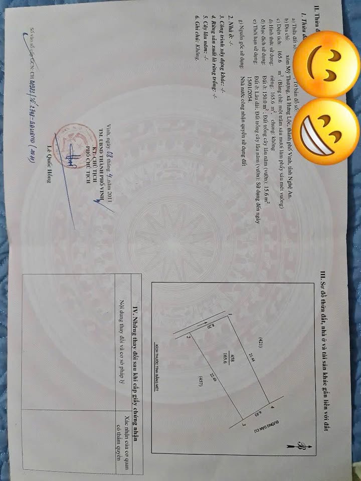 Lô đất Lê Quý Đôn, Thành Phố Vinh 165.6m² giá 41.5 tỷ - Đường thông, vị trí đẹp!