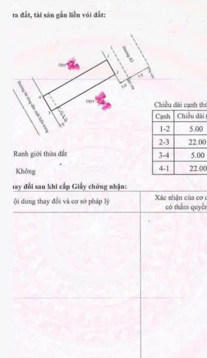 Đất 2 mặt tiền đường A5, Khu Gara Quyền, 110m² giá 4,73 tỷ - Đầu tư sinh lời tuyệt vời!