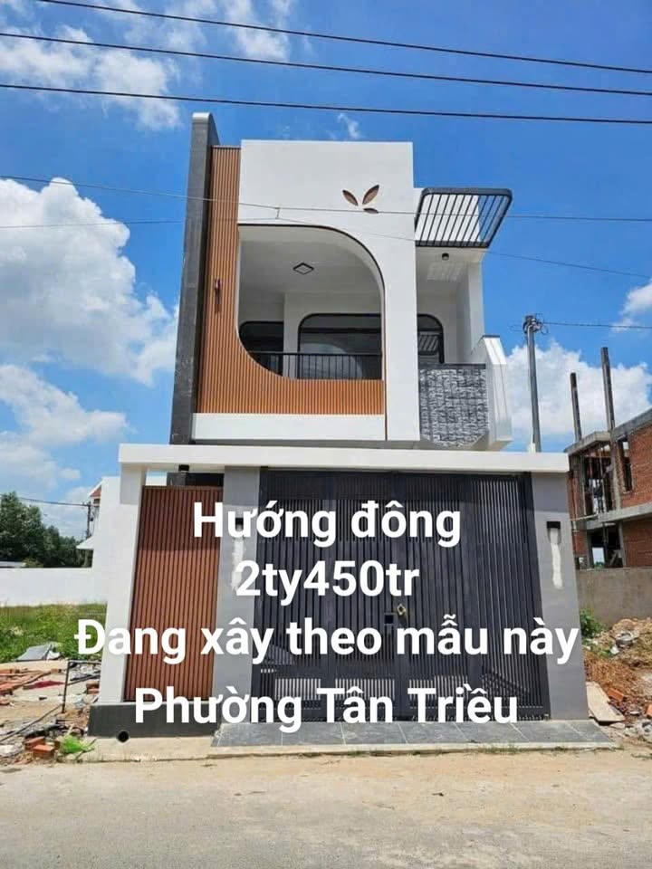 Đất thổ cư Tân Triều 1008m² giá 2.45 tỷ - Hướng Đông, sổ riêng chính chủ!