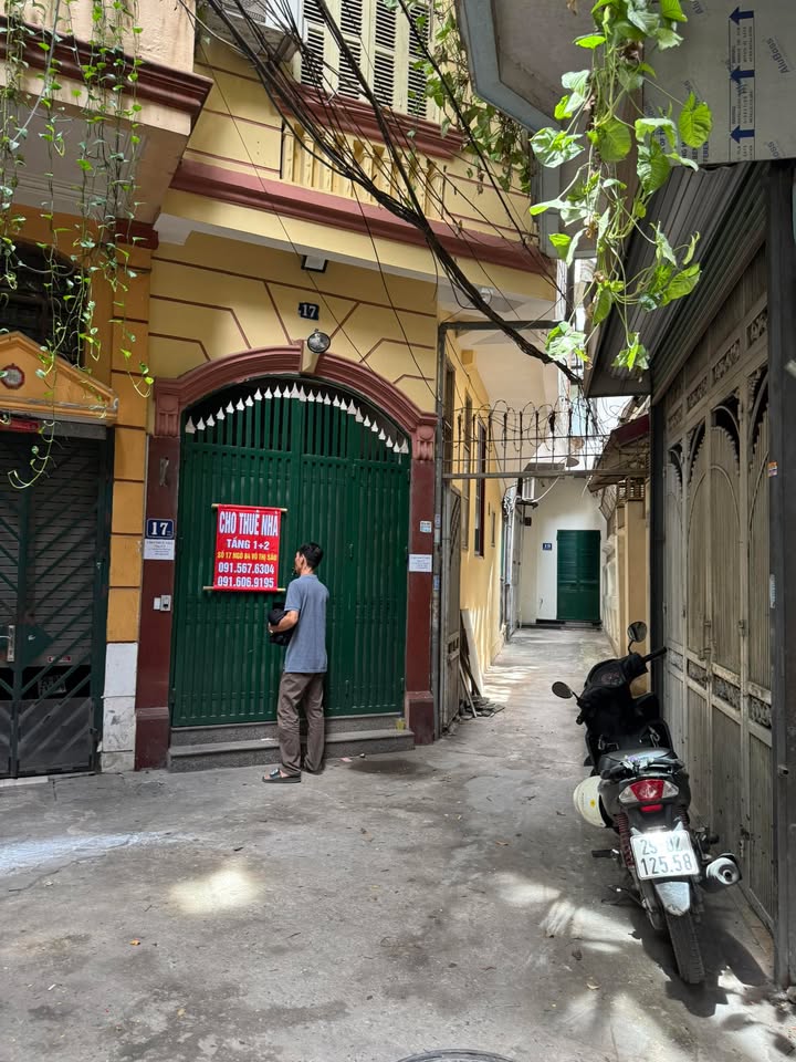 Nhà cho thuê tại Hẻm 84 Võ Thị Sáu, Quận Hai Bà Trưng - Ngõ rộng, thoáng mát, gần công viên!