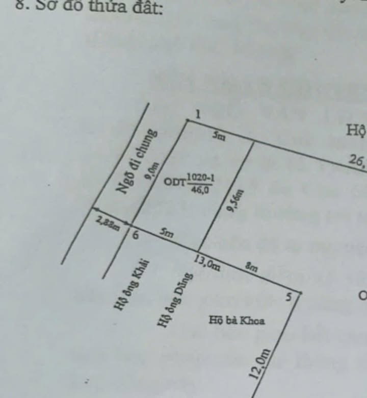 Đất 46m² ngõ 76 Tràng Cát, Hải An - Giá chỉ 1.19 tỷ!