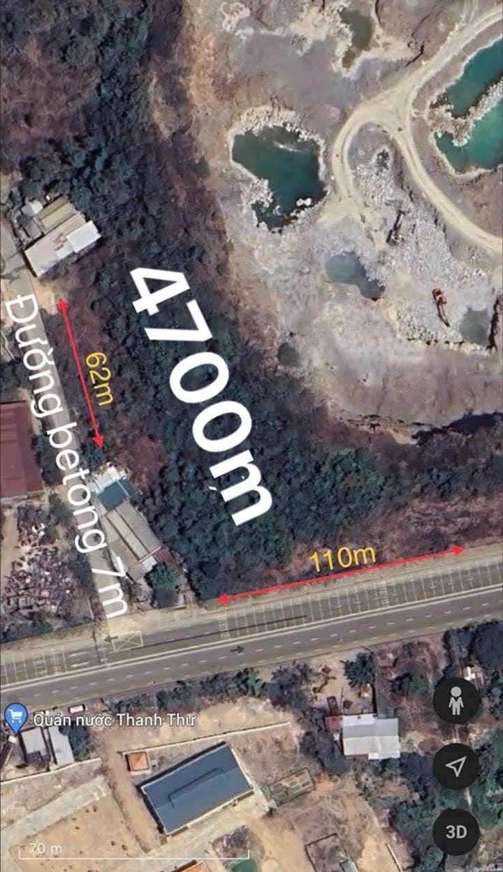 Đất nền mặt tiền Quốc lộ 1A Nha Trang 4700m² giá 15 tỷ - Cơ hội đầu tư tuyệt vời!