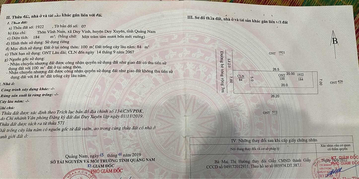 Đất nền Duy Vinh 100m² - Đầu tư sinh lời ngay!