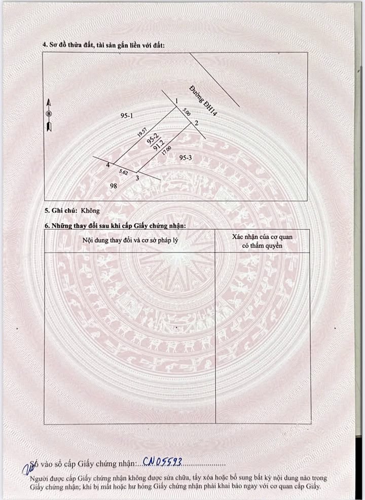 Đất nền DH14 Phú Hộ 92m² giá 1.4 tỷ - Hàng hiếm đầu tư tốt!