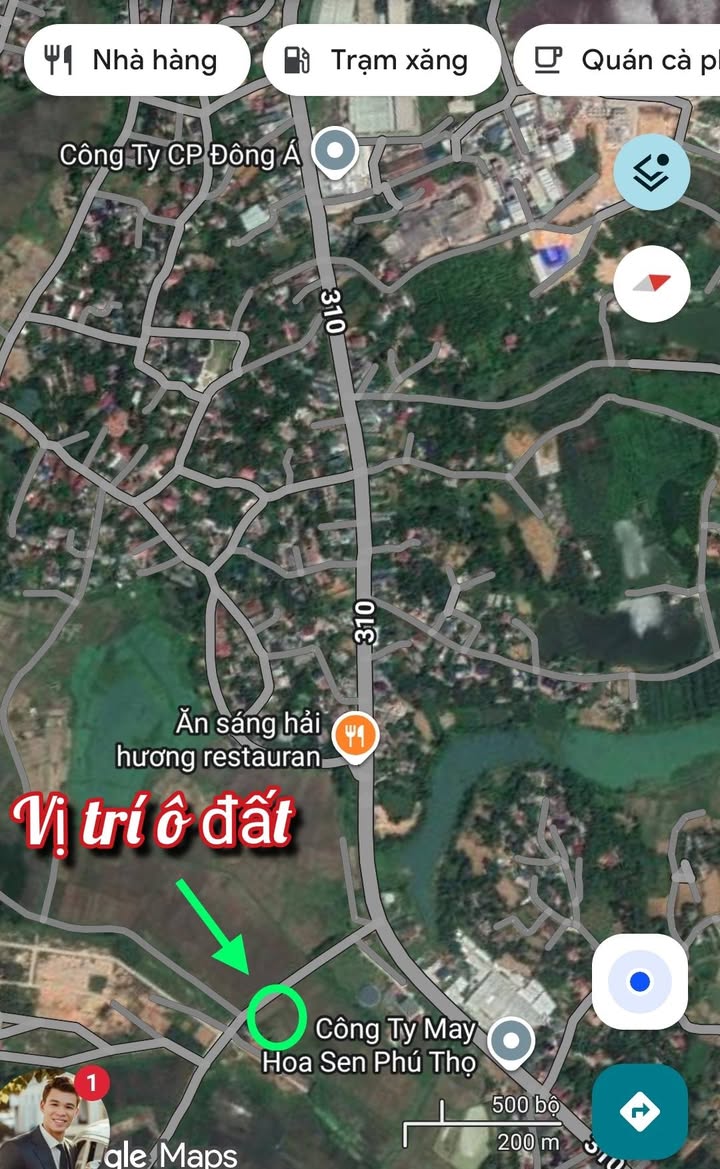 Đất thổ cư 200m² góc 2 mặt tiền tại Khu đô thị Núi Làng Live Side - Giá chỉ hơn 1 tỷ!