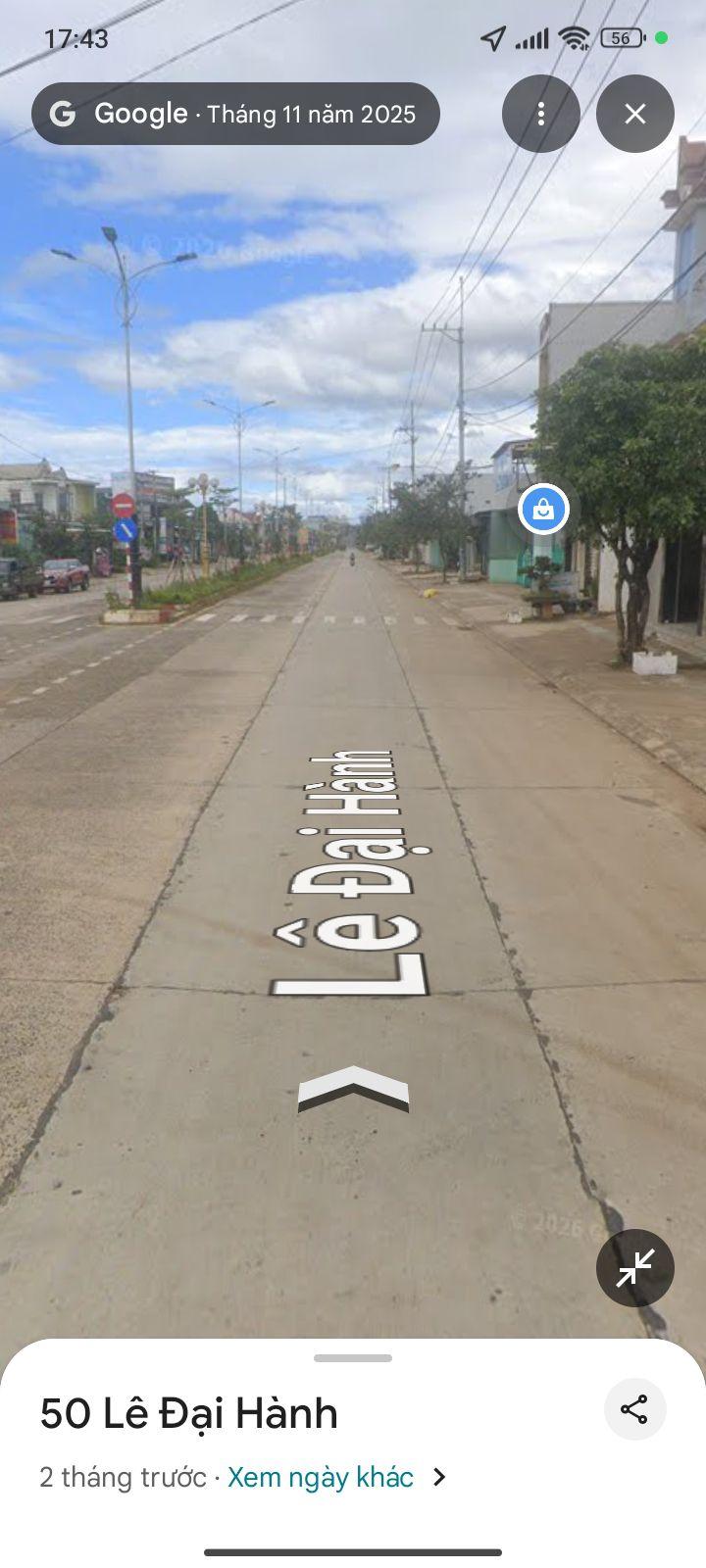 Đất nền hẻm 50 Lê Đại Hành, Pleiku 577m² giá 1.5 tỷ - Cơ hội đầu tư tuyệt vời!