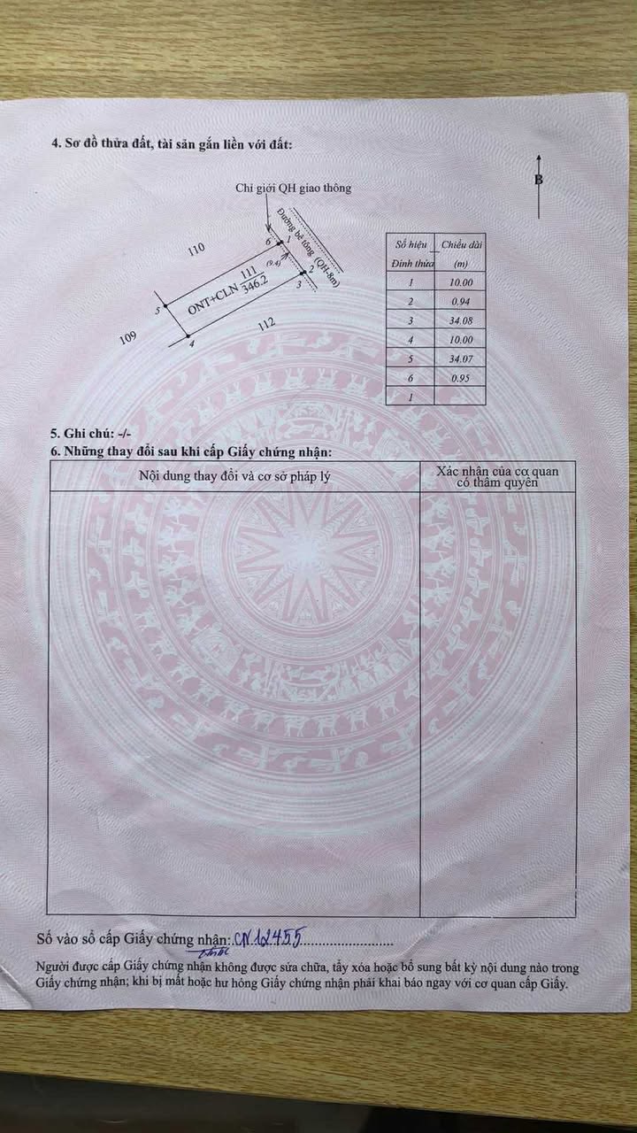 Đất thổ cư chính chủ 350m² tại Thôn Xuân Ninh, Huế - Giá 500 triệu, giao ngay!