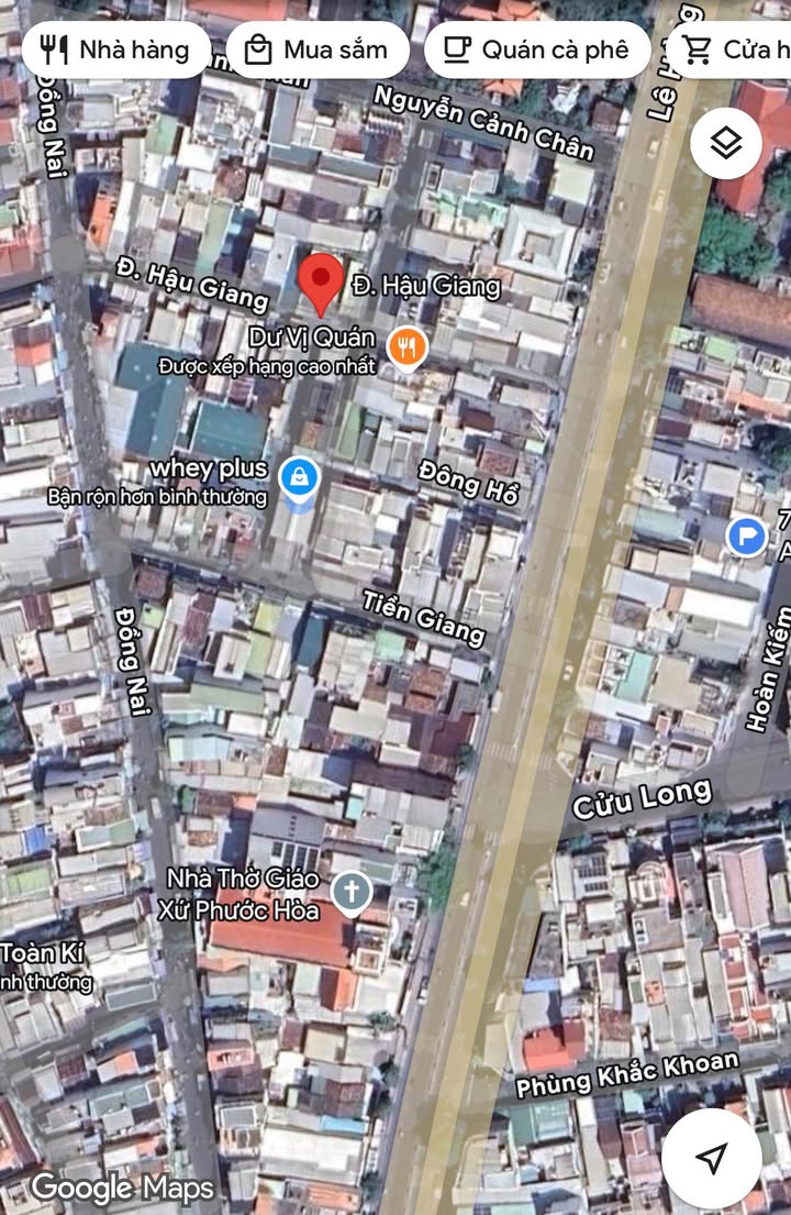 Đất tặng nhà cấp 4 đường Hậu Giang, Nha Trang 70.5m² giá 7 tỷ - Vị trí vàng kinh doanh!